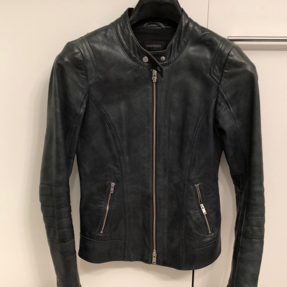 Danier Moto Leather Jacket